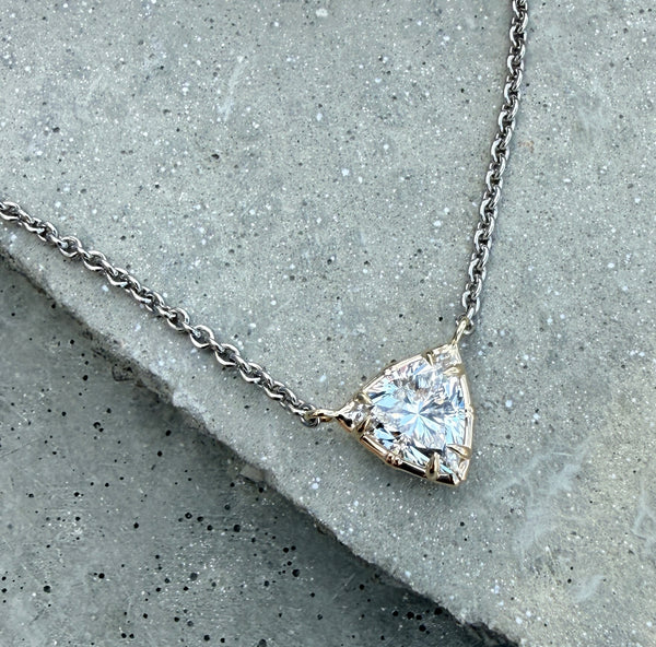 Diamantcollier TRILLIANT - MONANO Schmuckmanufaktur