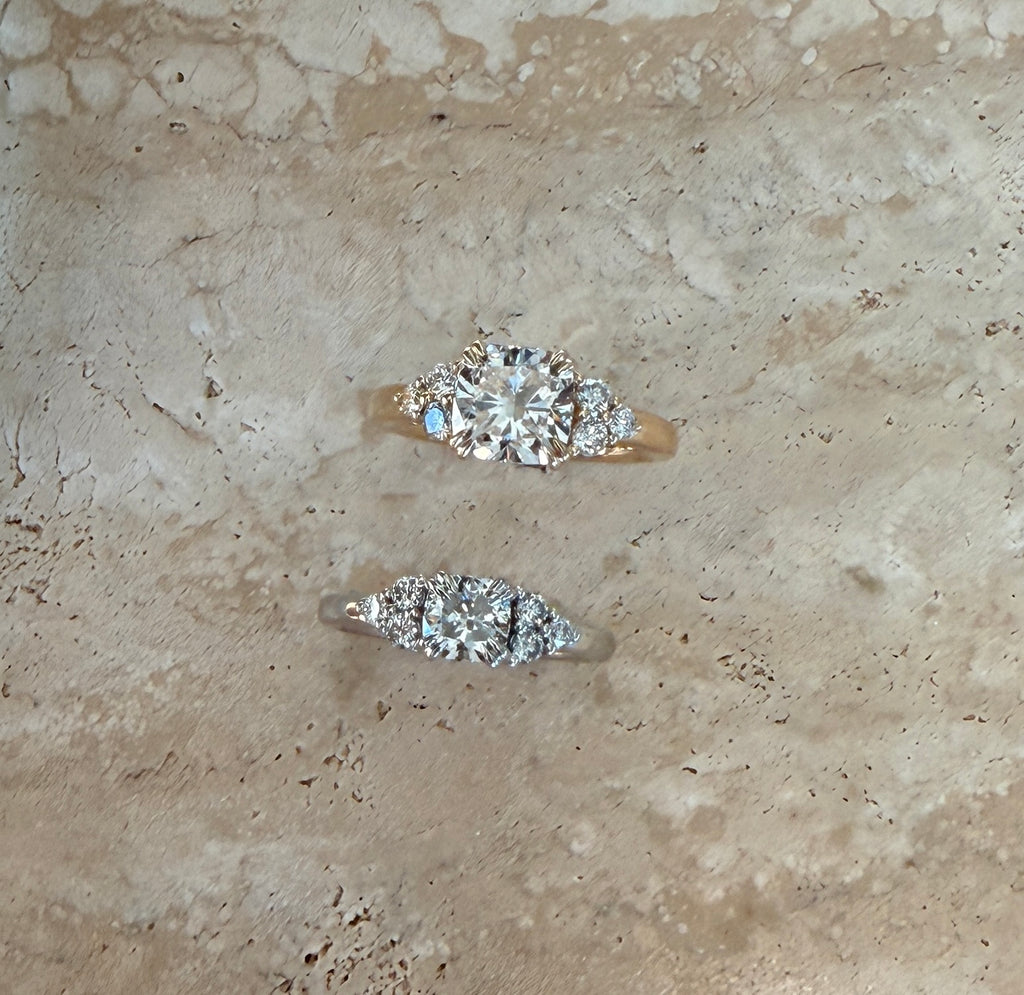 Cushion CARLOTTA Verlobungsring - MONANO Schmuckmanufaktur