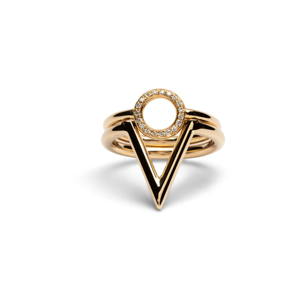 VERENA Ring Gold - MONANO Schmuckmanufaktur