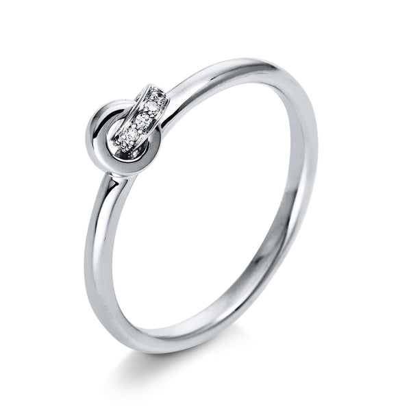 KNOT Ring diamonds - MONANO Schmuckmanufaktur
